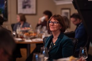 AE-Bergen Hub director Lise Øvreås at the Arctic Frontiers conference 2026.